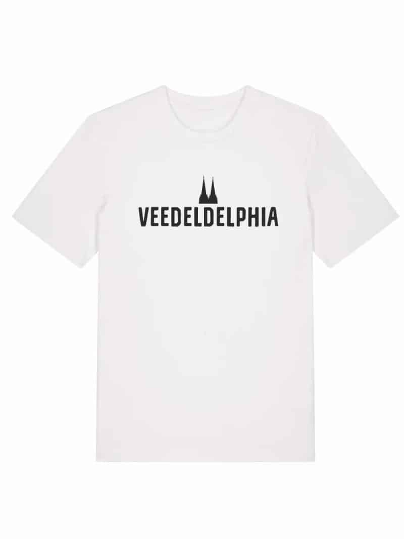 <b>VEEDELDELPHIA </b><br>Unisex Shirt weiss